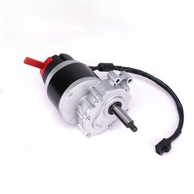 Moteur balayé à un aimant permanent à vitesse réduite 250W 24V de vitesse de réducteur de moteur à deux étages de fauteuil roulant