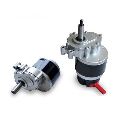 Moteur balayé à un aimant permanent à vitesse réduite 250W 24V de vitesse de réducteur de moteur à deux étages de fauteuil roulant