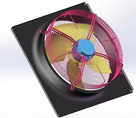 ventilateur vertical de grande taille industriel de l'EC de fan d'aération de 600-900mm pour l'entrepôt de serre chaude