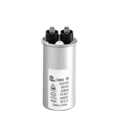 110-600vac a métallisé le condensateur anti-déflagrant de moteur de pompe à eau de condensateur de film