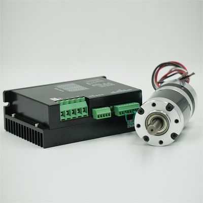 Moteur adapté sans brosse de 56JBX DC24v 20-100W avec la boîte de vitesse planétaire pour l'équipement de contrôle de précision