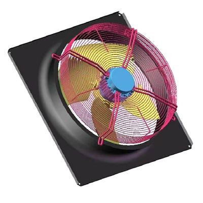3 ventilateur axial compact de la phase 900mm 380V pour des unités de dessus de toit à C.A.