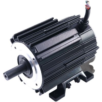 Moteur AC BLDC à refroidissement par air/eau avec une plage de vitesses de 0 à 3000 tr/min et classe d'isolation F/H